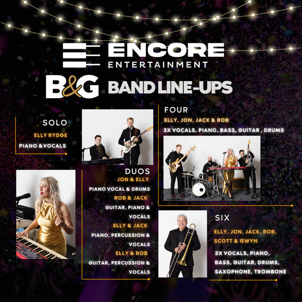 Black and Gold - Covers Band - Christchurch