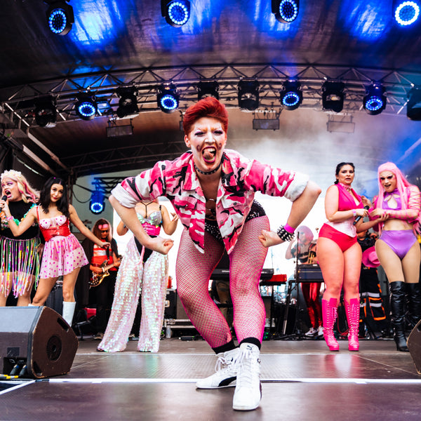 Dance performance - Wellington Drag King Braiden Butter