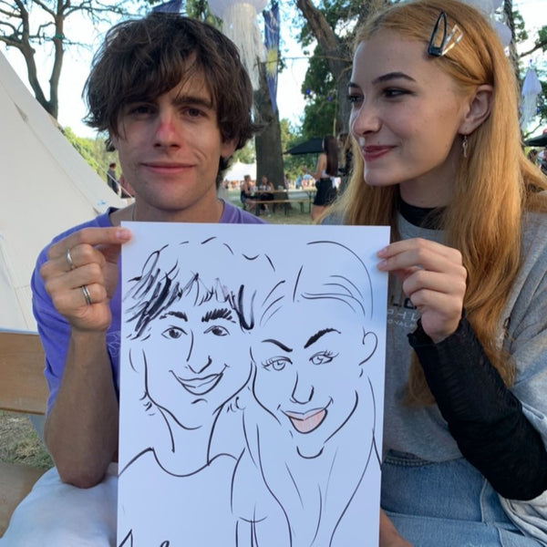 Michele Jung - Caricature Artist - Napier