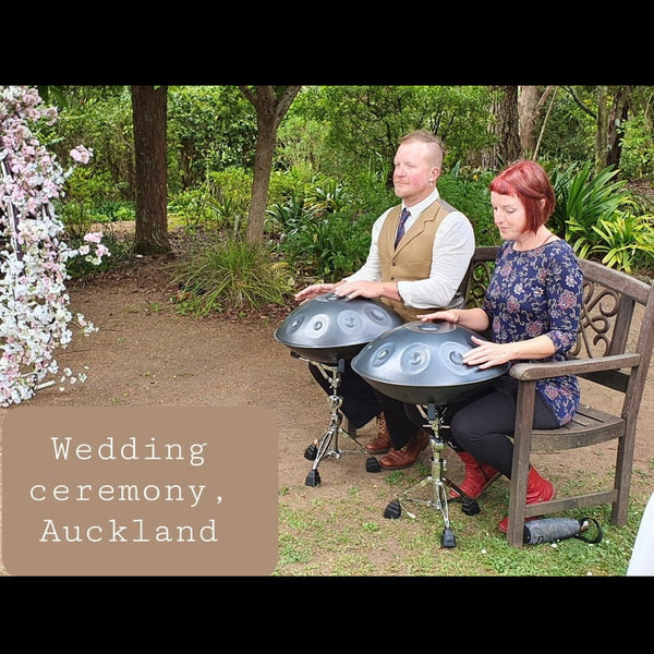 Wedding ceremony music handpan duo
