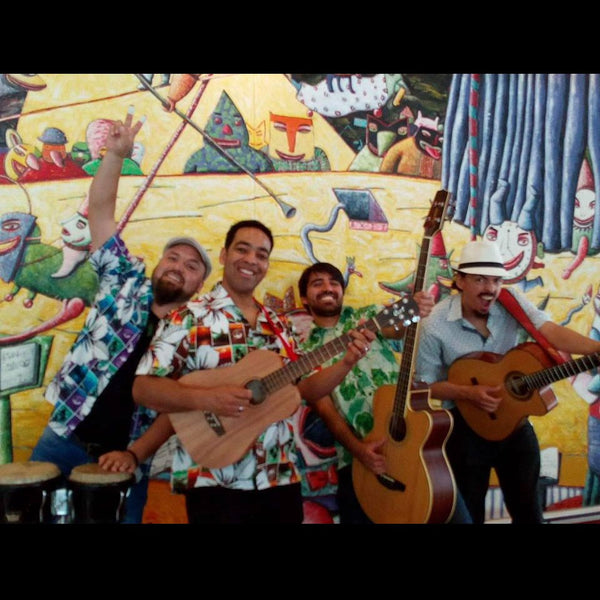 Ashe Cuba Latin Carribean band colourful photo