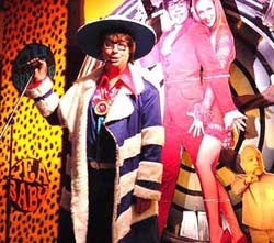 Gary Brown as Austin Powers Auckland