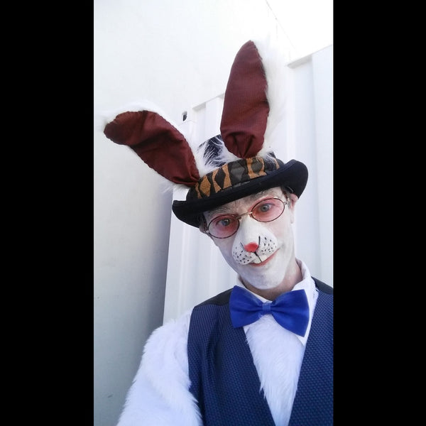 Rabbit character for children's party or event Tauranga