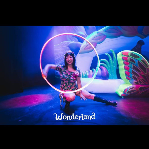 Strawberry Fairy - Hoop Dancer - Fire and LED - Christchurch
