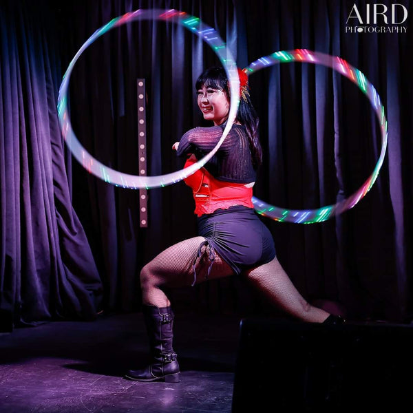 Strawberry Fairy - Hoop Dancer - Fire and LED - Christchurch