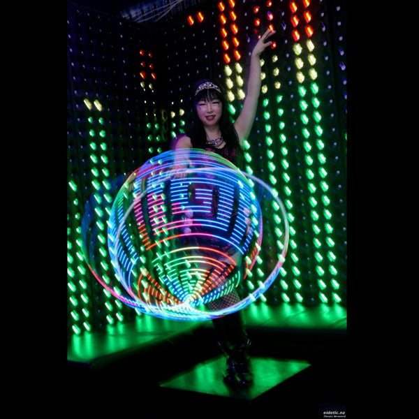 Strawberry Fairy - Hoop Dancer - Fire and LED - Christchurch