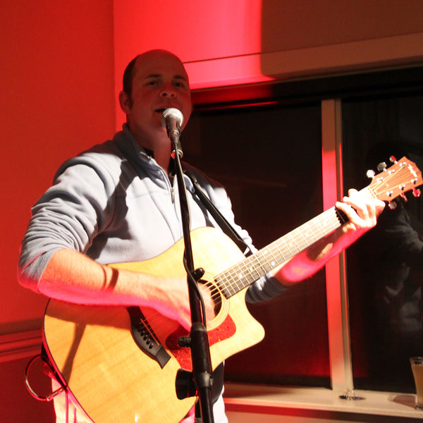 Matt Werner singer guitarist Nelson NZ playing live