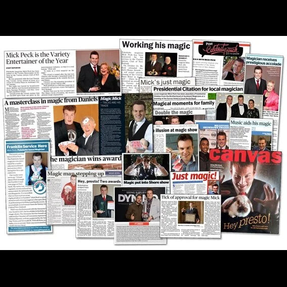 Mick Peck Magic - Magician - Auckland