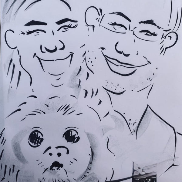 Michele Jung - Caricature Artist - Napier