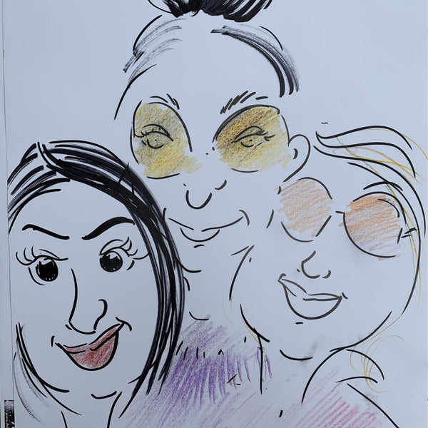 Michele Jung - Caricature Artist - Napier