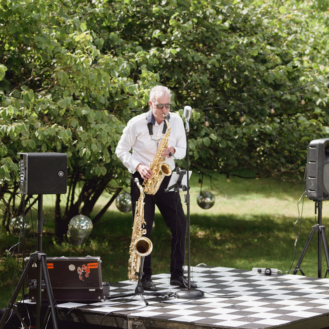 Stevie Rice - Solo Sax Player - Dunedin - PME Entertainment Agents
