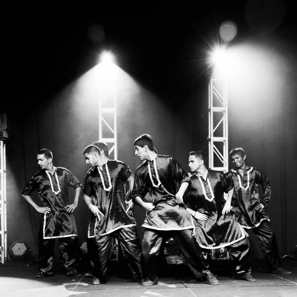 5050 Dance Crew black and white shot