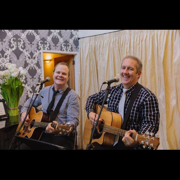 Live performance acoustic duo Auckland