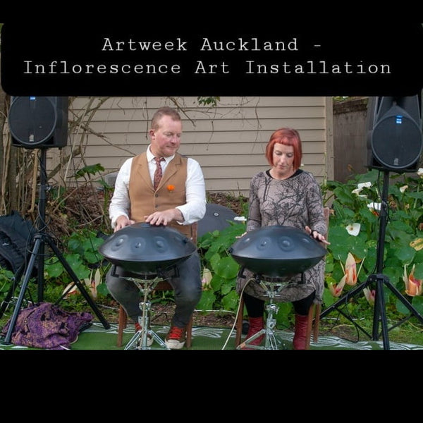 Artweek Auckland handpan duo