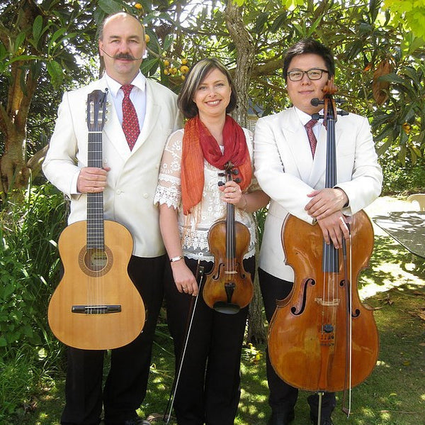 Auckland Trio classical group guitar, violin, cello