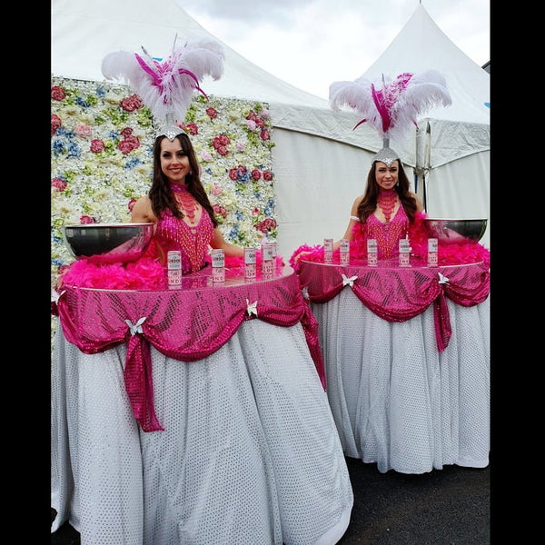 2 drinks servers at event Finesse Entertainment Auckland