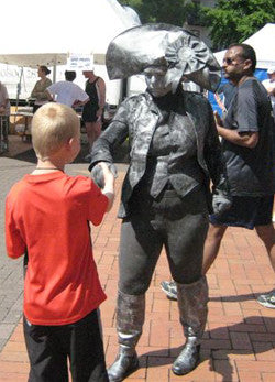 Free Lunch - Living Statue - Strolling Characters - Hamilton