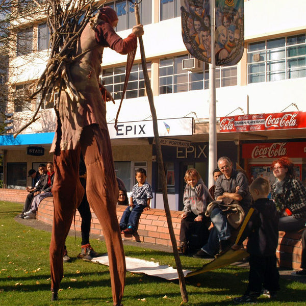 Free Lunch - Stilt Walkers - Hamilton