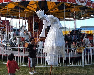 Free Lunch - Stilt Walkers - Hamilton