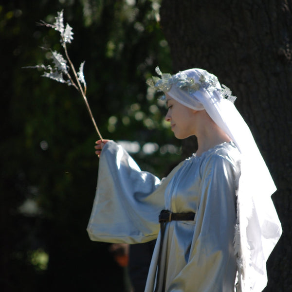 Silver Angel - Living Statue - Roving Character - Christchurch